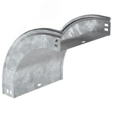 Поворот плавный 90 градусов тип В20 ESCA 100х300 мм HDZ