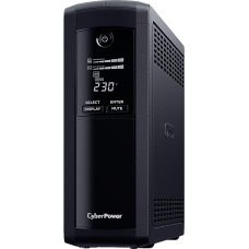 Источник бесперебойного питания/ UPS CyberPower VP1200ELCD Line-Interactive 1200VA/720W USB/RS-232/RJ11/45  (4 + 1 EURO)