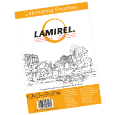 Пленка для ламинирования  Lamirel А4, 175мкм, 100 шт.