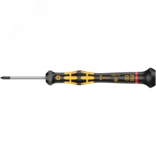 Отвёртка крестовая антистатическая для прецизионных работ 1550 PH ESD Kraftform Micro PH 00X40 мм