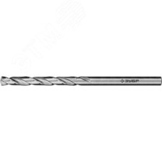 Сверло по металлу сталь Р6М5 класс А, ПРОФ-А 3.8х75мм