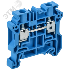 ARMAFIX Колодка клеммная CY6BU винтовая 6мм2 проходная синяя Ex IEK