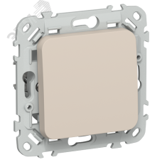 FLITE Выключатель 1-клавишный перекрестный 10А ВС71-1-0-ФлЛ льняной IEK