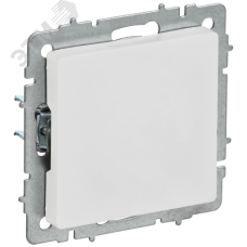 BRITE Заглушка с суппортом МЗ10-БрАБ арктический белый IEK