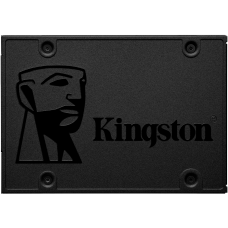 Твердотельный накопитель/ Kingston SSD A400, 240GB, 2.5" 7mm, SATA3, 3D TLC, R/W 500/350MB/s, TBW 80, DWPD 0.3 (36 мес)