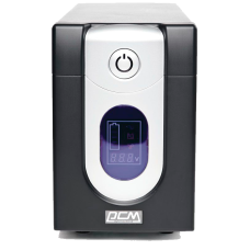 ИБП Powercom IMD-1025AP, LCD, линейно-интерактивный, 1025 ВA, 619 Вт, 4 розетки IEC320 C13 с резервным питанием,  2 розетки IEC320 C13 с фильтрацией, USB, защита RJ45/RJ11, ШхГхВ 130х382х192мм, 13.4 кг/ UPS Powercom IMD-1025AP, LCD, Line Interactive, 1025
