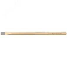 Зубило электрика, ширина резца 10 мм, 8X200 мм, 8-гранный профиль, лакировка