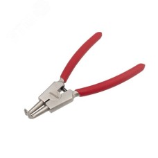 Щипцы для стопорных колец разжим загнутый 160 мм