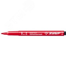 Маркер МП-100 красный, 1 мм заостренный перманентный