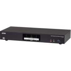 2-Поротовый USB3.0 4K DisplayPort Dual Display KVM переключатель/ 2-Port USB3.0 4K DisplayPort Dual Display KVM switch. Aten