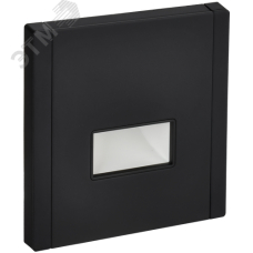 FORTE&PIANO Подсветка LED встраиваемая FP157M металл черный IEK