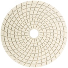 Круг алмазный гибкий шлифовальный АГШК (липучка), влажное шлифование, 125 мм, Р 50