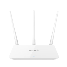 Маршрутизатор/ Tenda WiFi Router F3 (2.4GHz, Wlan 300Mbps, 802.11bgn+4xLAN RG45 10/100+1xWAN) 3x5dBi ext Antenna