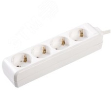 Удлинитель У04 4 места 2Р+PЕ/1.5метра 3х1мм2 16А/250В