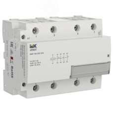 Контактор модульный KMR 100А 24В AC/DC 2НО 2НЗ