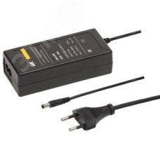 Драйвер LED ИПСН 36Вт 12 В сетевая вилка-блок -JacK 5,5 мм IP20 -eco