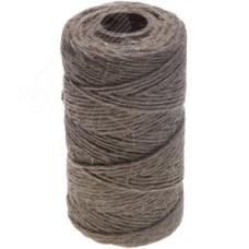 Шпагат джутовый, 4-ниточный, d=1,2 мм, 90 м, 24 кгс, 1,12 ктекс