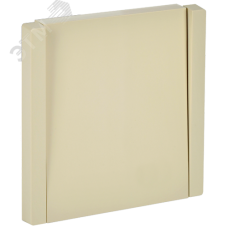 FORTE&PIANO Выключатель 1-клавишный проходной 10А FP403 ваниль IEK