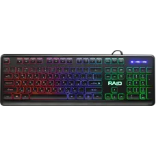 Defender Проводная игровая клавиатура Raid GK-778DL RU, Rainbow,104 кнопки