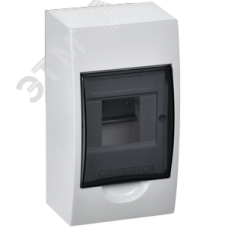 Бокс ЩРН-П-4 модуля навесн. пластик IP41 GENERICA