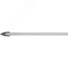 Сверло по керамике и стеклу 5 мм 2х кромка