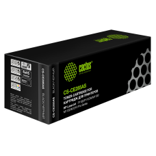 -/ Картридж лазерный Cactus CS-CE285AS CE285A черный (1600стр.) для HP LJ P1102/P1102W/M1130/M1132