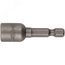 Насадка для шурупов и болтов с 6-грголовкой Профи d=10 мм, L=48 мм