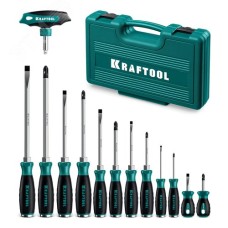 Набор ударных отверток 13 шт, сквозной стержень Cr-Mo IMPACT