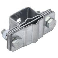 Держатель полоса/пруток-полоса/пруток 25-40 мм/6-10 мм оцинкованная сталь