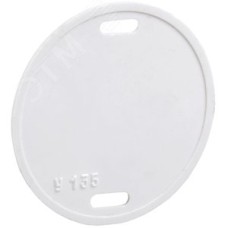 Бирка кабельная У-135 круг 55 мм