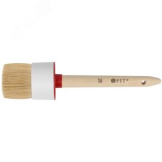 Кисть круглая, натуральная светлая щетина №20 (65 мм)