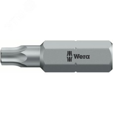 Бита 867/1 Z Wedge TORX конический шлиц для лучшей фиксации крепежа вязкая твердость хвостовик 1/4 C 6.3 TX 15X25 мм