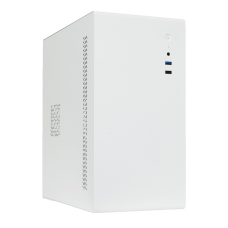 Корпус с блоком питания 450Вт./ Case Foxline FL-719W-FZ450R-U31, mATX case, white, w/PSU 450W 12cm, w/1xUSB2.0, w/1xUSB3.0, w/1xCombo Audio, w/pwr cord, w/o FAN