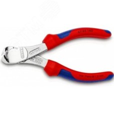 Кусачки торцевые особой мощности резка - мягкая проволока 4мм проволока средней твердости 31мм твердая проволока 2мм рояльная струна (HRC 59) 15мм L=140мм 64HRC хромированные двухкомпонентные рукоятки