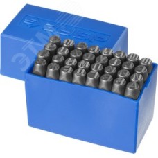 Клейма буквенные кириллица, шрифт 8мм