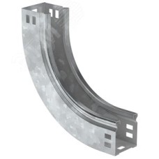 Поворот плавный 90 градусов тип В10 ESCA 50х150 мм HDZ