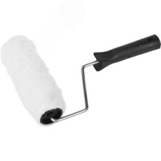 Валик малярный ''РАДУГА'', 180 мм, d=40 мм, ворс 14 мм, ручка d=6 мм, Стандарт