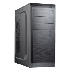 Корпус c блоком питания 450 Ватт/ Case Foxline FL-815, ATX, 3x5.25EXT, 1x3.5EXT, 3x3.5INT, 2xUSB2.0, HDA, w/o FAN, w/450W ATX PSU, w/1.2m EU pwr cord
