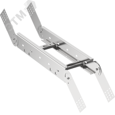 Поворот вертикальный шарнирный лестничный LESTA 80х500 мм