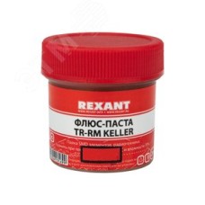 Флюс для пайки, паста TR-RM KELLER, 20 мл, банка