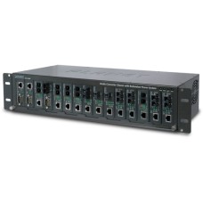 MC-1500R шасси для уставнки медиаконвертеров/ 15-slot 19" Media Converter Chassis with Redundant Power Option