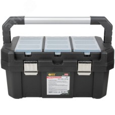Ящик для инструмента пластиковый 20"" ( 500х280х225 мм ) металл.замки, алюминиевая ручка