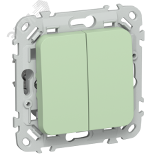 FLITE Выключатель жалюзи 10А ВЖ52-2-0-ФлФ фисташковый IEK