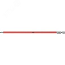 Бита853/4 ACR SL PH. вязкая твёрдость пластиковая оболочка магнит насечки Anti Cam-Out Ribs против выскальзывания хвостовик шестигранный 1/4 E 6.3 PH 2X200 мм