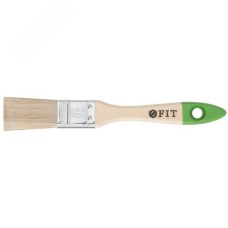 Кисть флейцевая ''Микс'', смешанная натуральная и искусственная щетина, деревянная ручка 1'' (25 мм)