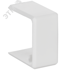 METRA MINI Соединитель на стык 16х16мм белый