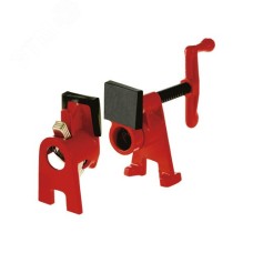 Струбцина для направляющей из трубы d 1/2'' (21.3 мм), подходит для стальных труб DN 15/R1/2''