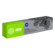 -/ Картридж матричный Cactus CS-LX350 черный для Epson LX350/LQ350/ERC19/VP80K