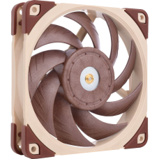 Кулер для корпуса/ Case Cooler Noctua NF-A12x25 5V PWM (120x120x25mm, 4-pin PWM, 56.65CFM, 21.4dBA, 1900RPM, Beige/Brown)