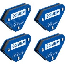 Набор 4 шт угольники магнитные для сварочных работ УМ-3  до 4 кг